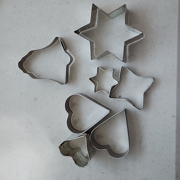 Source Unknown Silver Cookie Cutter Set - Picture 2 of 6